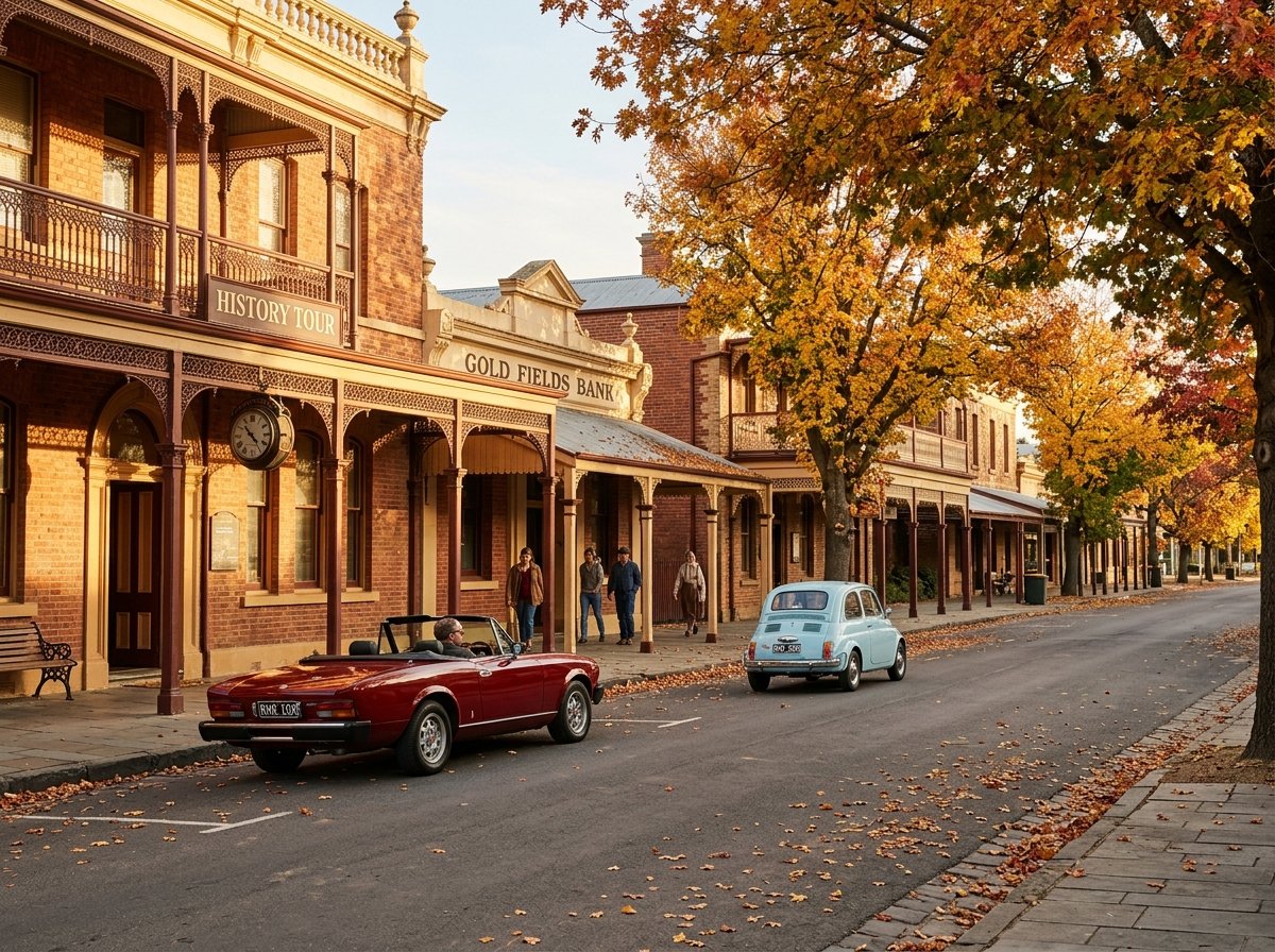 History tour through historic North East Victoria